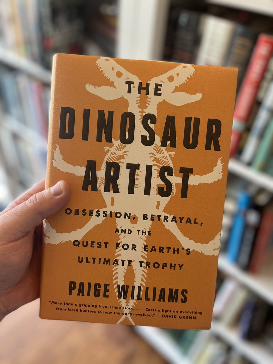 The third book finished in 2025 … 

Paleontology, the shady world of fossil collecting, and international intrigue all come to life in this book, with vibrant, Indiana Jones-style history thrown in for good measure. Don’t miss this book!

#history #paleontology #IndianaJones