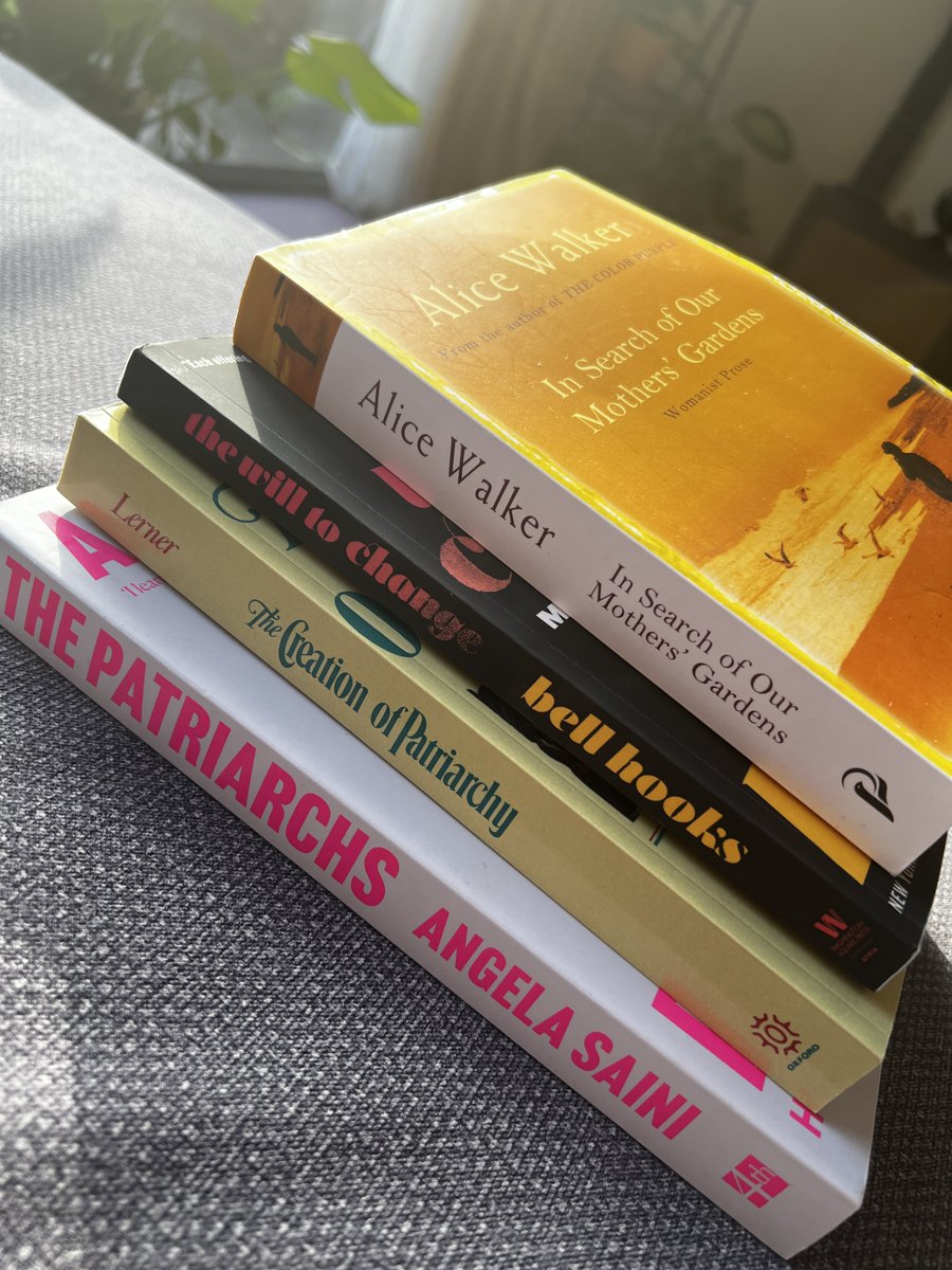 There's definitely a theme here :-)
Books, I am exploring in the coming months.
Started with bell hooks: The Will to change.
I recommend!