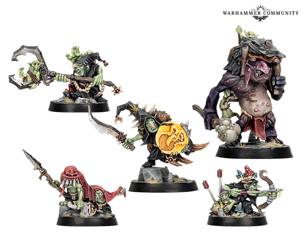🐺 Ya salen los nuevos Gloomspite, con la caja de los nuevos goblins en lobo! Y la banda de Underworlds. Os recuerdo que desde mañana la podéis reservar con un 20% de descuento en <a href="/TPKHobbyGames/">TPK Hobby & Games</a>