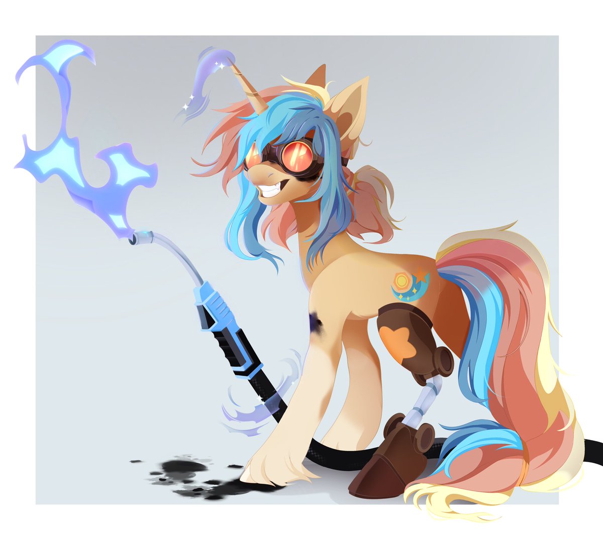 ✨ Roughly 2 years of improvement ✨

Redraw for my boyfriend <a href="/cheekibat/">Cheeki</a>