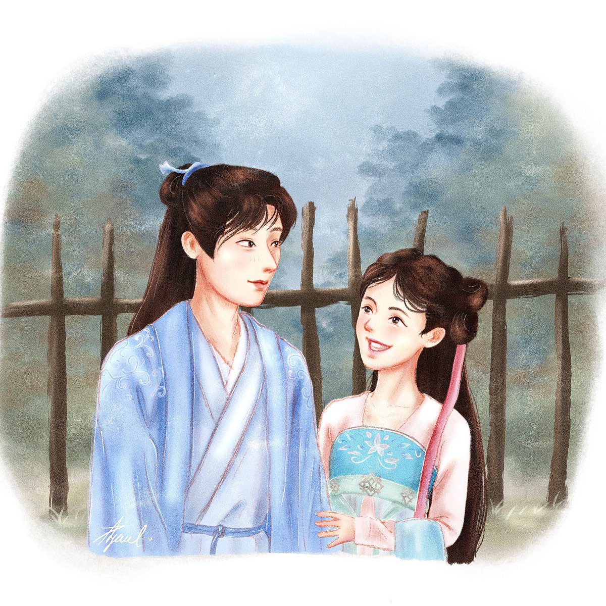 ayaart19's tweet photo. Today is rest day, and I’m in the mood to draw some fanart~😊

#ayaart #portrait #illustration #procreate #digitalart #romance #xianxia #wuxia #cdrama #loveandredemption #chengyi #sifeng #yuanbingyan #xuanji https://t.co/NXXdau6Ihg