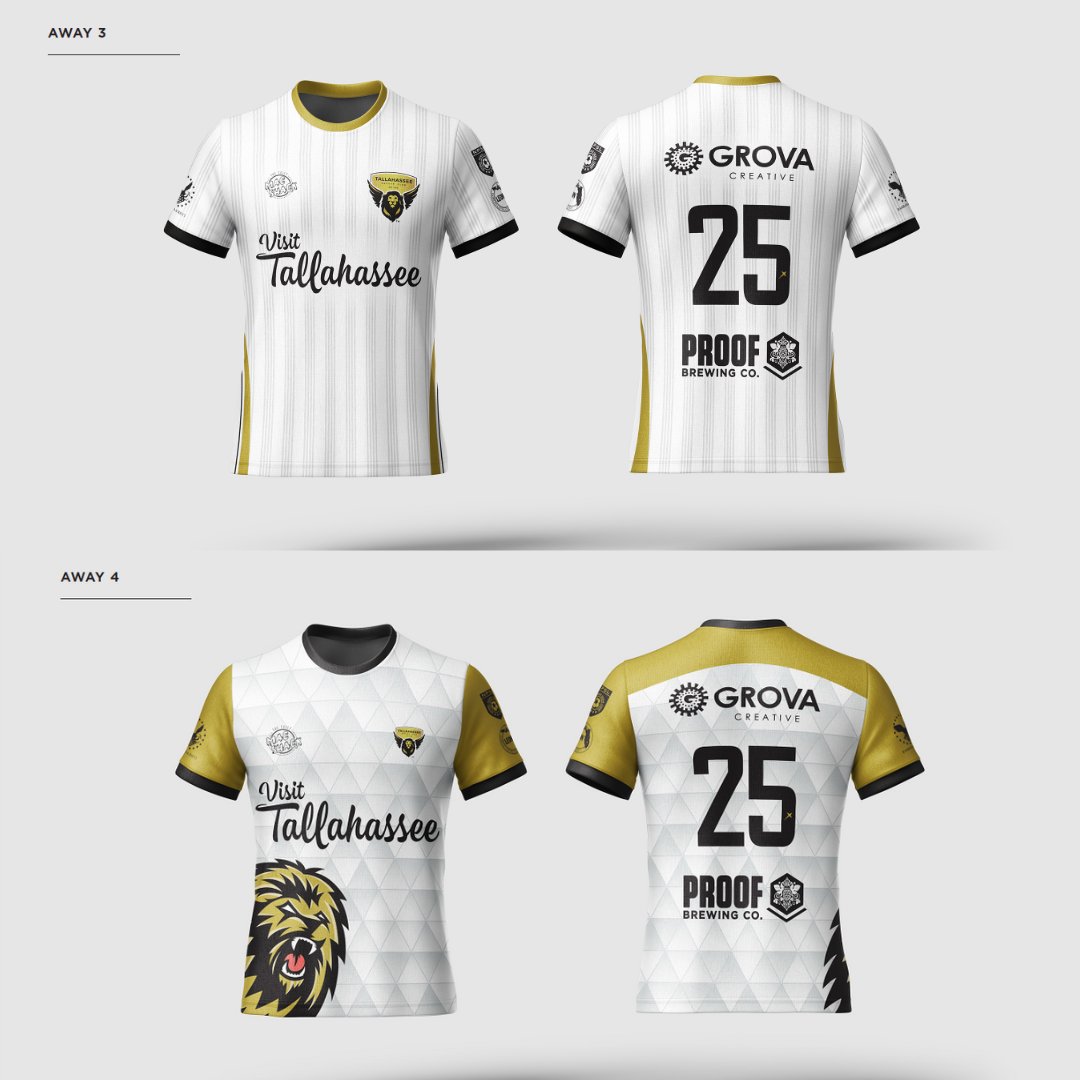 Tallahassee's Soccer Team (@tlhsoccerclub) on Twitter photo Help us decide our Away Jersey sponsored by <a href="/Visit_Tally/">Visit Tallahassee</a>. Click the thread below to cast tour vote. βοΈπ¦π½ Help us decide our Away Jersey sponsored by <a href="/Visit_Tally/">Visit Tallahassee</a>. Click the thread below to cast tour vote. βοΈπ¦π½