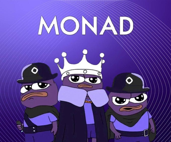 <a href="/Monad/">Monad</a> is a L1 blockchain designed to deliver high performance, scalability, and EVM compatibility. It aims to address some of the key limitations of existing blockchains, such as low transaction speed and high fees, while maintaining compatibility with the Ethereum ecosystem.