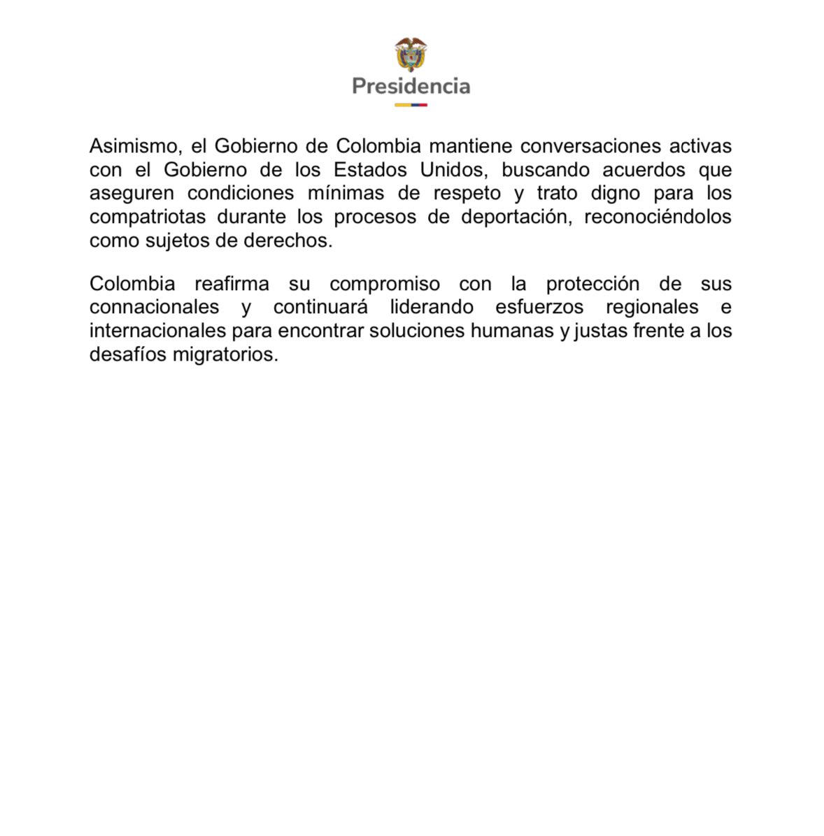 Presidencia Colombia 🇨🇴 tweet media