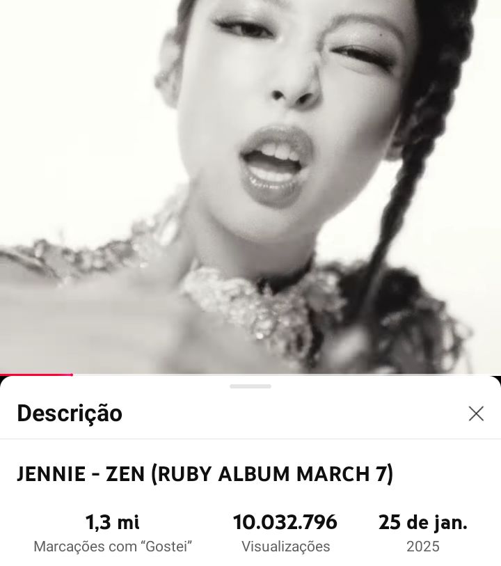 portaljennie__'s tweet photo. O MV de “ZEN” atingiu 10 MILHÕES de visualizações!!🔥
🚨 STREAM NO YOUTUBE!
🔗: https://t.co/Oz5pAuFJKc…
ZEN BY JENNIE
#ZENOUTNOW https://t.co/wAdGesgDHI