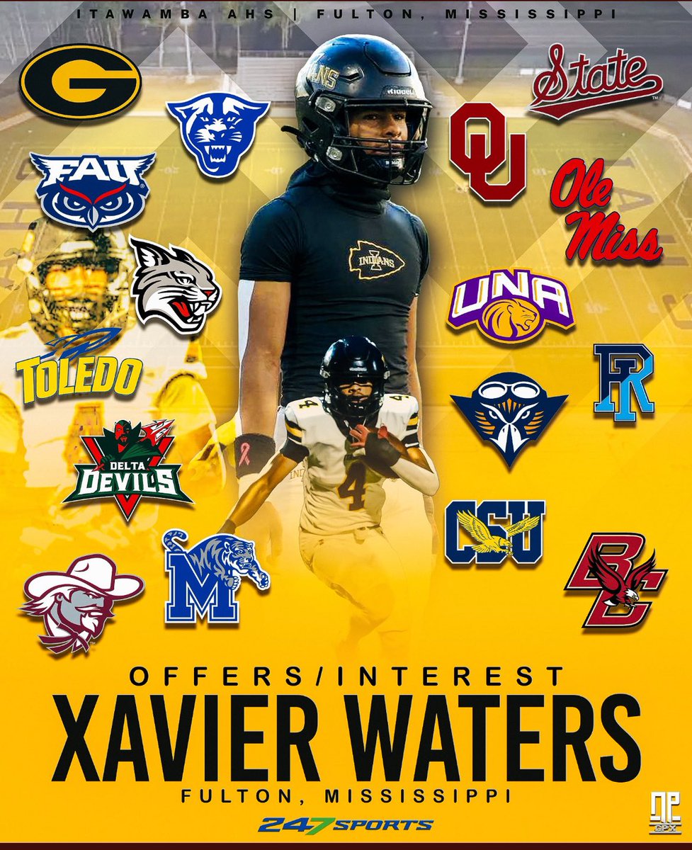 Xavier Waters (@xavierwaters27) on Twitter photo Just getting started new beginnings new relationships!!!! Xavier Waters 2027RB/ATH
<a href="/MacCorleone74/">Rion (Ree-un) Young</a> <a href="/toby_lux/">🅲🅾🅰🅲🅷 𝑻𝒐𝒃𝒚 𝑳𝒖𝒙</a> <a href="/NathanPurvis/">NPGPX Design</a> <a href="/Rebels247/">David Johnson</a> <a href="/adamgorney/">Adam Gorney</a> <a href="/JGonzalesJr10/">Julio Gonzales Jr.</a> <a href="/IAHS_FB/">IAHS_FB</a> <a href="/ScoutSteveR/">Steve Robertson</a> Just getting started new beginnings new relationships!!!! Xavier Waters 2027RB/ATH
<a href="/MacCorleone74/">Rion (Ree-un) Young</a> <a href="/toby_lux/">🅲🅾🅰🅲🅷 𝑻𝒐𝒃𝒚 𝑳𝒖𝒙</a> <a href="/NathanPurvis/">NPGPX Design</a> <a href="/Rebels247/">David Johnson</a> <a href="/adamgorney/">Adam Gorney</a> <a href="/JGonzalesJr10/">Julio Gonzales Jr.</a> <a href="/IAHS_FB/">IAHS_FB</a> <a href="/ScoutSteveR/">Steve Robertson</a>