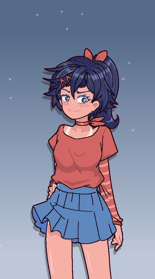 notfood's tweet photo. #MiSide Tomboy Mita https://t.co/SXIV01GNQL