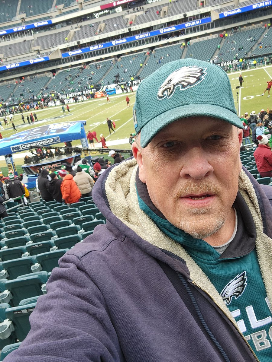 Got my game face on. #NFCChampionship #Eagles
