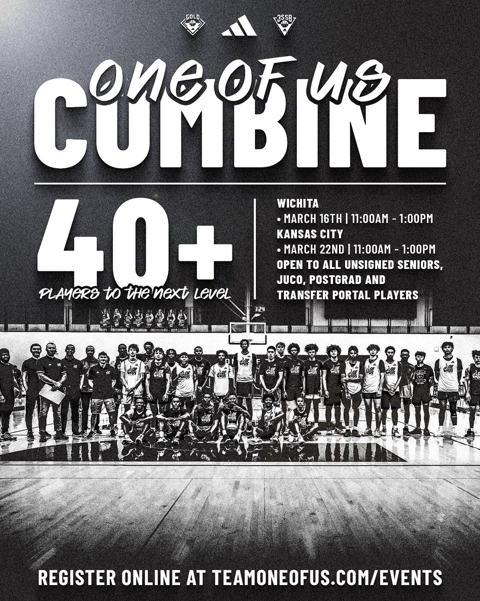 teamoneofus's tweet photo. πππ πΎπ€π’πππ£π
*40+ players to the next level
*College and prep school coaches in attendance
*Recruiting services
*Social media coverage
*Two great locations
*Open to all UNSIGNED SENIORS, JUCO, POST-GRAD & TRANSFER PORTAL PLAYERS
#OOU #thecombine https://t.co/eRlkngE582