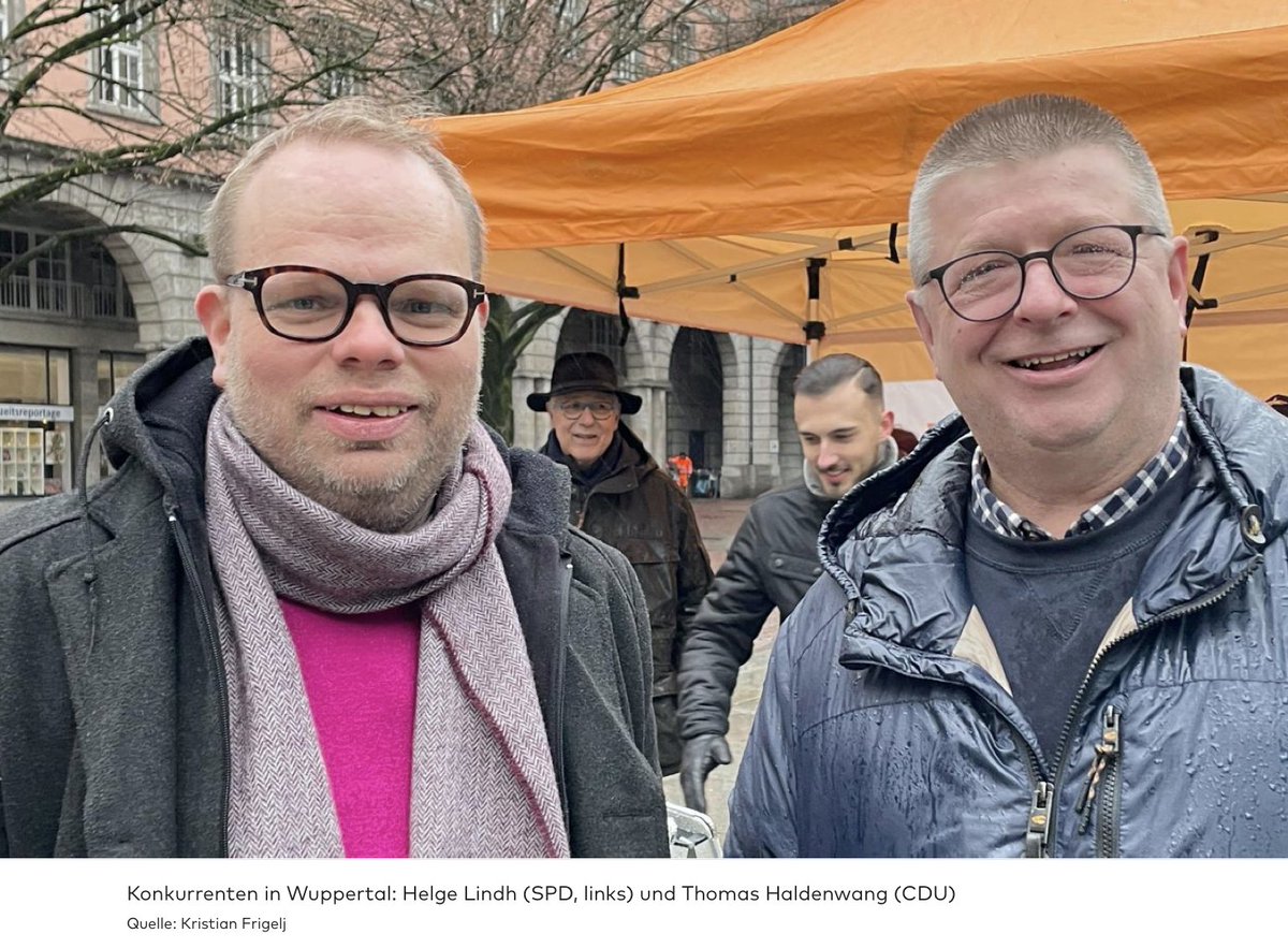 Wenn Ihr jetzt schon Probleme mit Eurer Wahlentscheidung habt, stellt Euch einen Moment vor, Ihr seid aus Wuppertal.