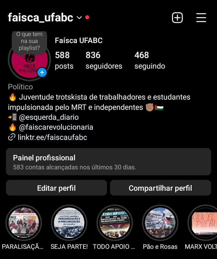 onlygabx's tweet image. Eiii future caloure da UFABC! Deixa eu te apresentar o coletivo comunista q eu faço parte, q luta pelo fim do filtro social do vestibular e da caralha do SISU, pra q tds possam estudar sem passar por toda essa angústia. Vem conhecer a Faísca Revolucionária!

link no prox tweet 👇🏾