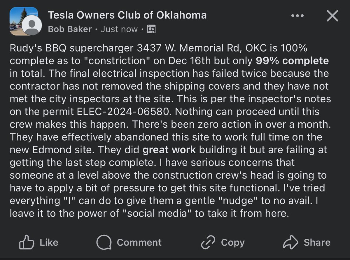 matthewmgr's tweet image. ⁦@elonmusk⁩ ⁦@TeslaCharging⁩ ⁦@Tesla⁩ ⁦@tesla_na⁩ please help! PLEASE!