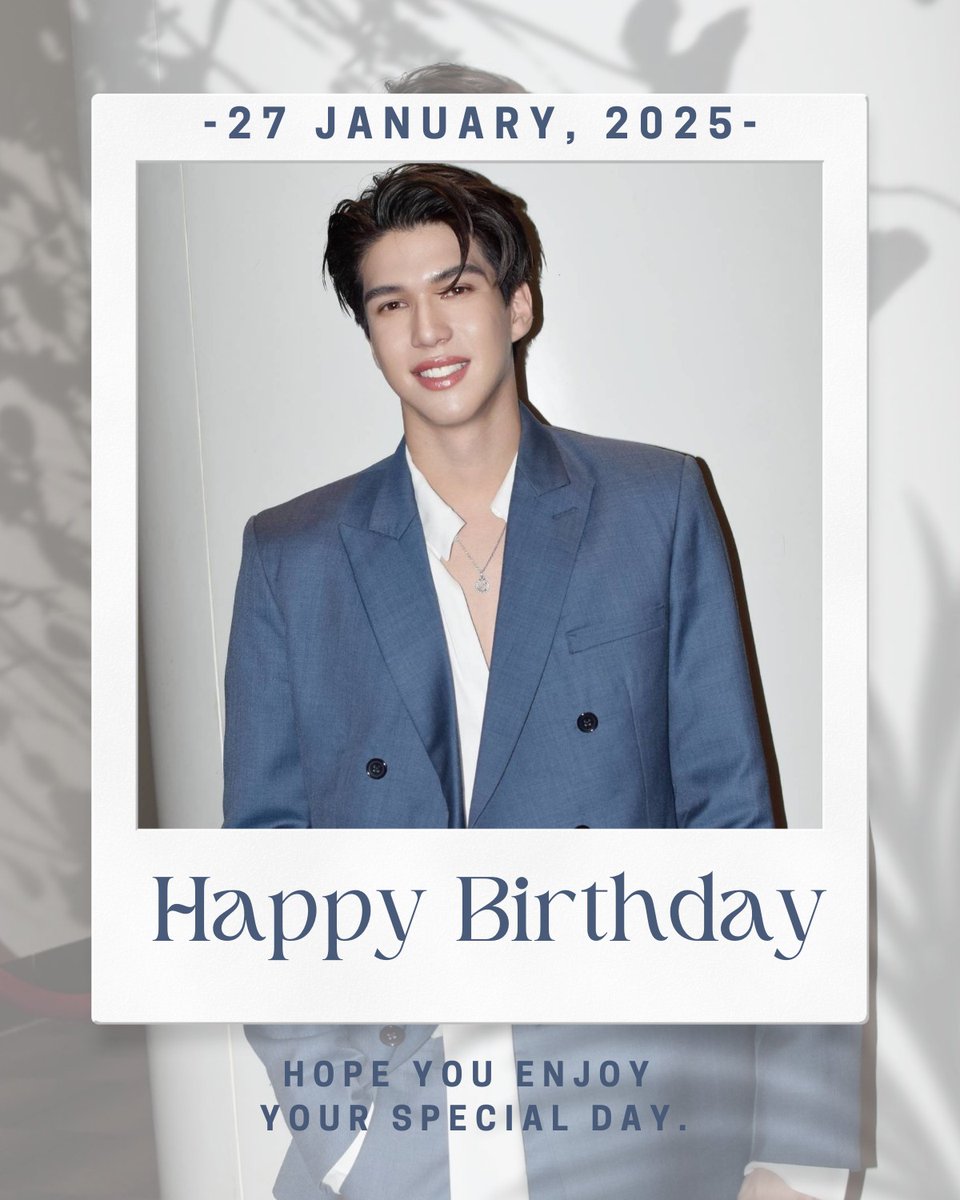 BenjaminFanTH's tweet photo. "Hope your day has been nice so far. Never back down on your dreams. Success is sure for you."

🎂 HappyBirthday @benjaminbrasier

#Benjamin28THBirthday
#Benjamin28thBirthdayProject 
#BBen #Benjaminbrasier #คุณชายเบญจมินทร์ 
#happybirthday https://t.co/JYpFzbfFu8