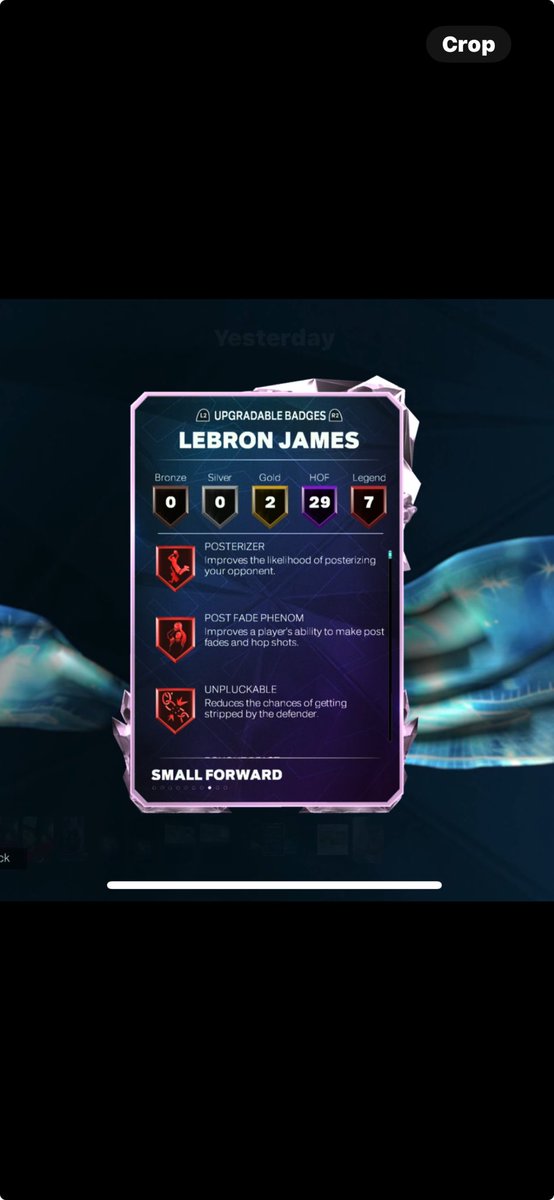 BaptistaJason's tweet photo. What’s makes a card elite? Attributes? Badges? Player build? Animations? https://t.co/ta0qyzq0Ek