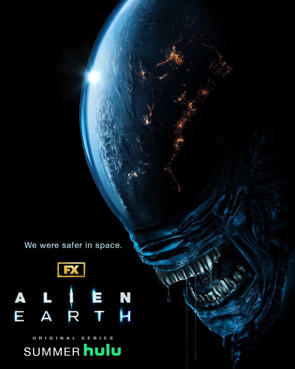 ashbanner82's tweet photo. Excelente nuevo poster para 'Alien: Earth', la serie a cargo de Noah Hawley ('Fargo', 'Legion') para FX y Hulu. #AlienEarth #FargoFX #LegionFX
Se estrenará durante el verano norteamericano. https://t.co/tSsMPo9TWT