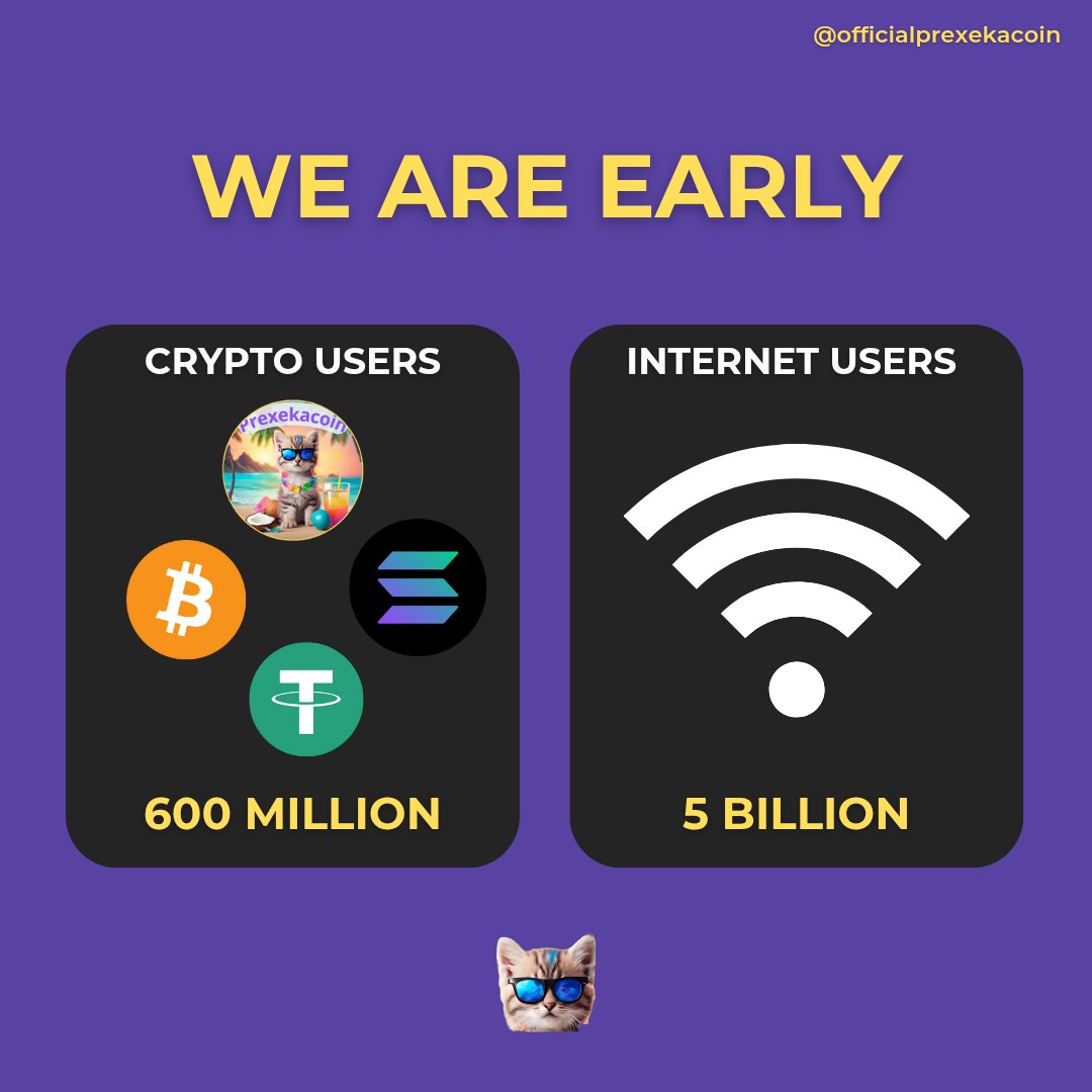 prexekacoin's tweet photo. We are still early 😼🏖 $PXK

#pxk #Solana #crypto #DeFi https://t.co/GUWVtO9JBv