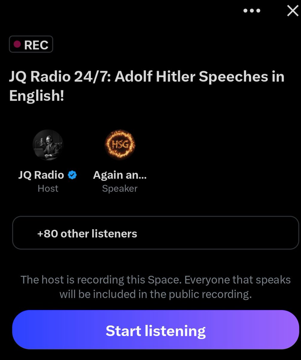 Whoever I'm following that was in this space lmk so I can block your fascist ass account.