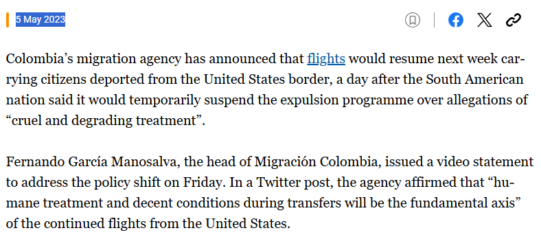 neilkli's tweet photo. @yashar worth noting that they suspended flights briefly in 2023 for similar reasons, so it's not as if the US wasn't aware of the requirements https://t.co/jrsJ5dKD6t