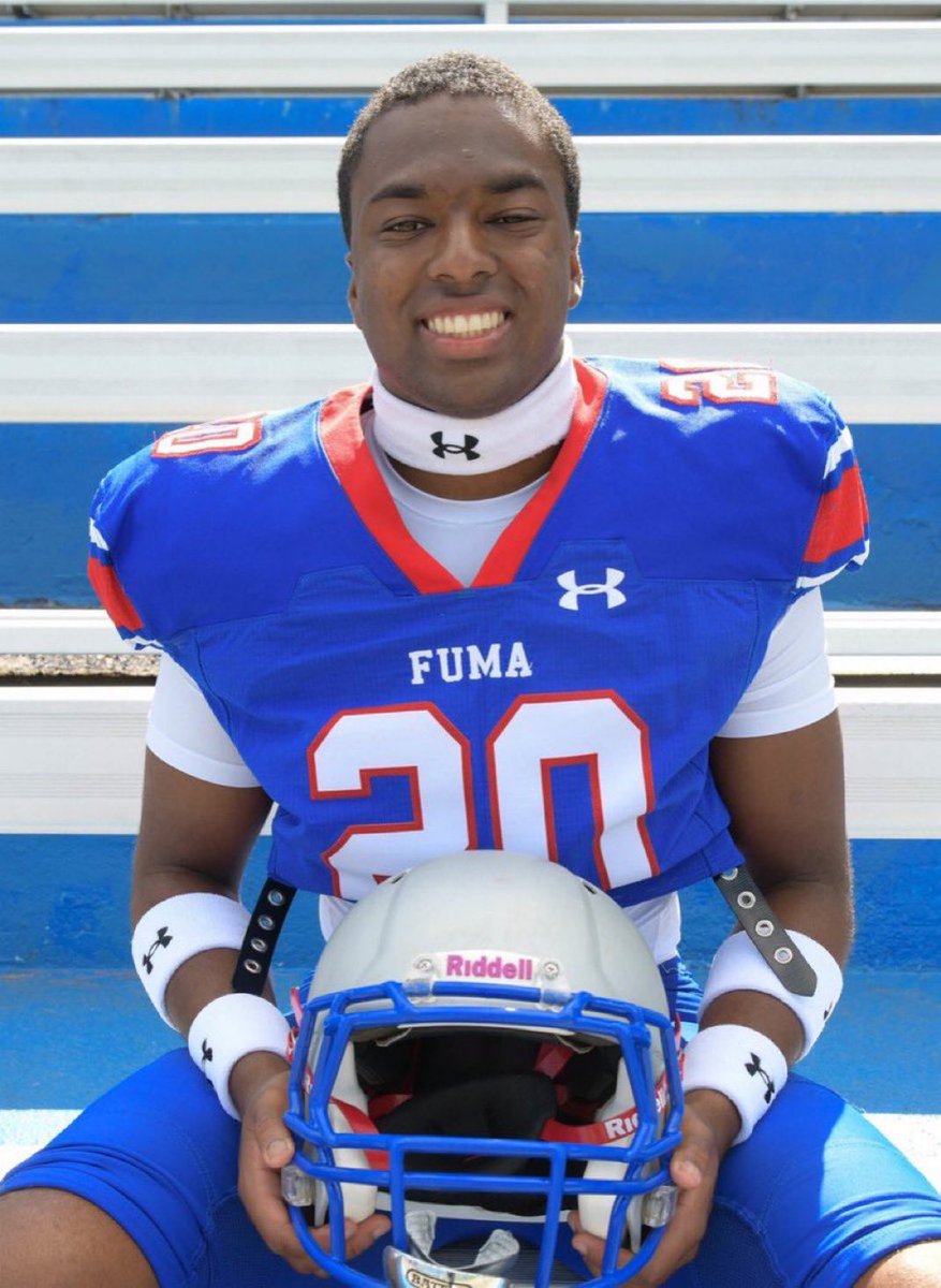 Size: 6’2.5 195
Speed: 4.6
Grades: 4.19 
Position: FS/SS/nickel
Offers: 2
School: FUMA PG Alum/ Cox Mill High School (NC)
Film: hudl.com/v/2JQJpv
