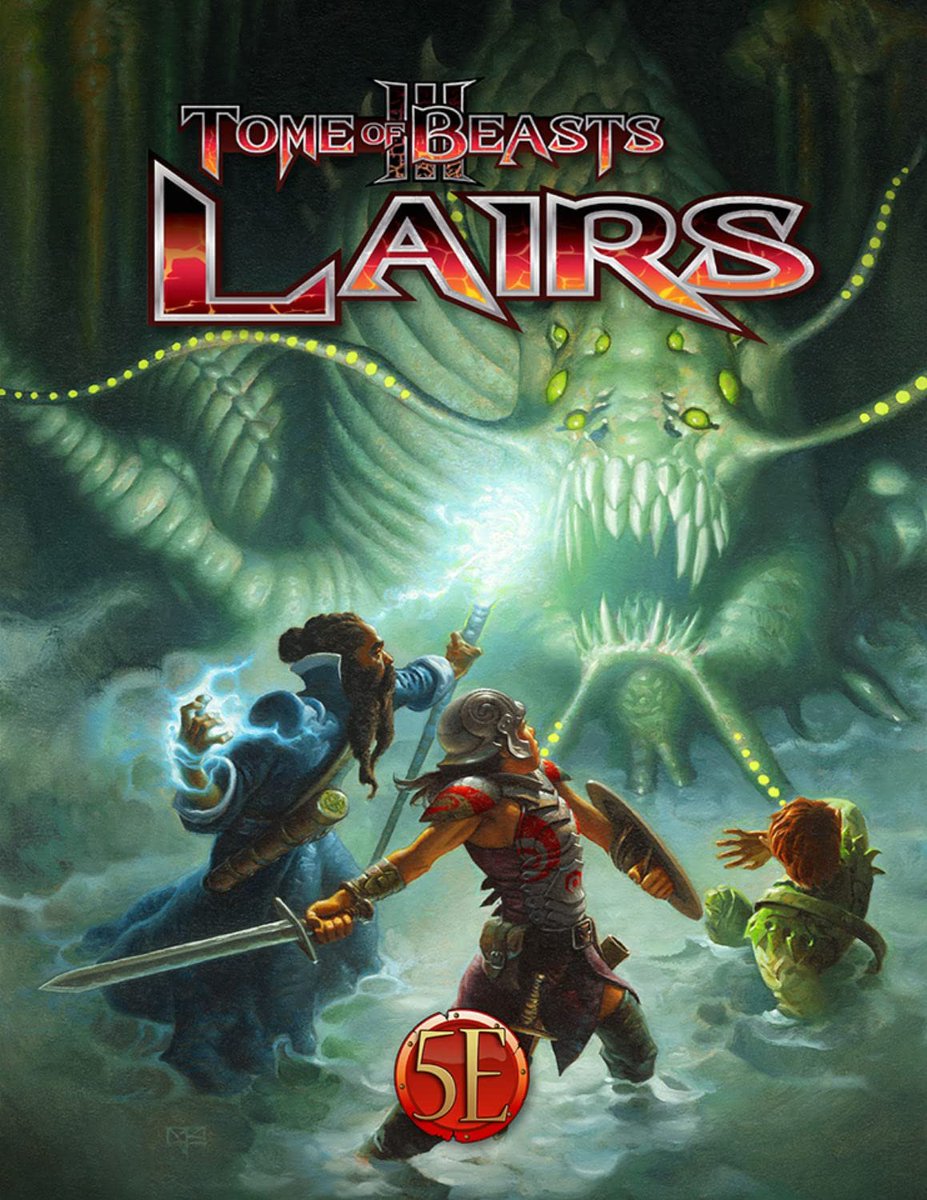 DnDDeals's tweet photo. Tome of Beasts 3: Lairs 5E Hardcover

47% off

#ad https://t.co/KcLqm6L2Jf https://t.co/GOhJ5BDIH0