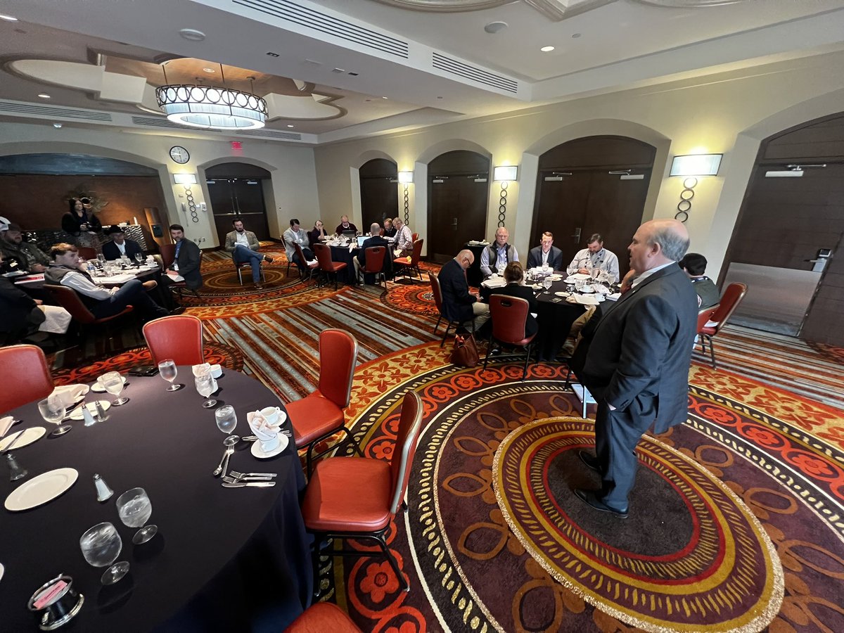 MSFarmBureau's tweet photo. Your voting delegates are working this afternoon to make sure the grassroots policies you passed at state convention are heard at American Farm Bureau Convention in San Antonio. The AFBF Business Session will take place Tuesday. #Grassroots #AboveBeyond https://t.co/Xz1sGqsIIL