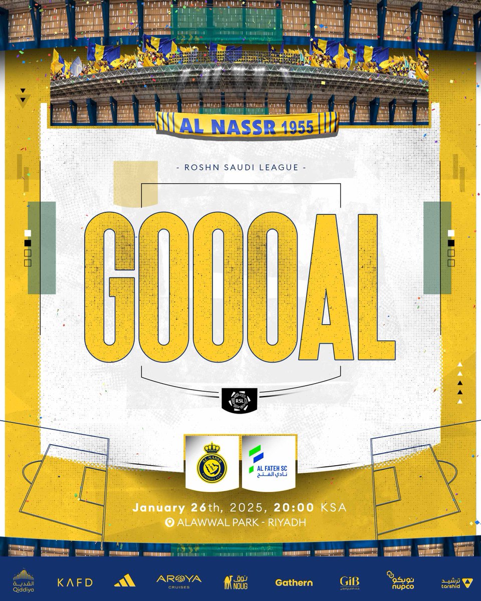 ⚽️ || GOOOOOAAAAL! 🤩🤩🤩🐐
Ronaldo scores the third goal 87’ for <a href="/AlNassrFC/">نادي النصر السعودي</a> 
#AlNassr 3:1 #AlFateh