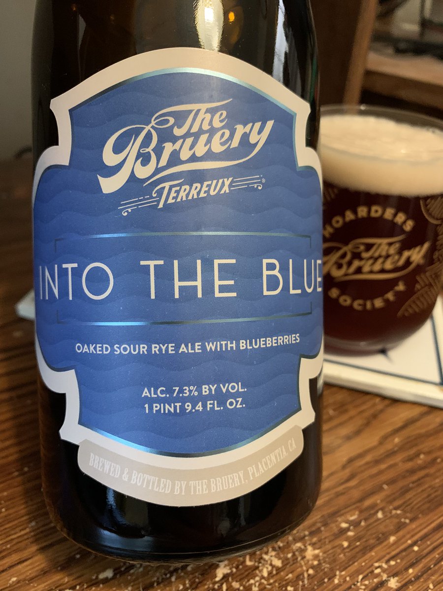 RealBMaxwell's tweet image. It’s #SourSunday and enjoying some @TheBruery Into The Blue Oaked Sour Ale w/🫐 😃👍🍺 #CraftBeer #properglassware @CorkBeer @PaulOBrien10 @Bilcro @mjpm67 @j_k357 @cb_phil @cedarflats @zappafaye @Imagicranium @BrianVolkert @beerhunter74 @BayBeerReviews @Senor_Greezy @qblacklock