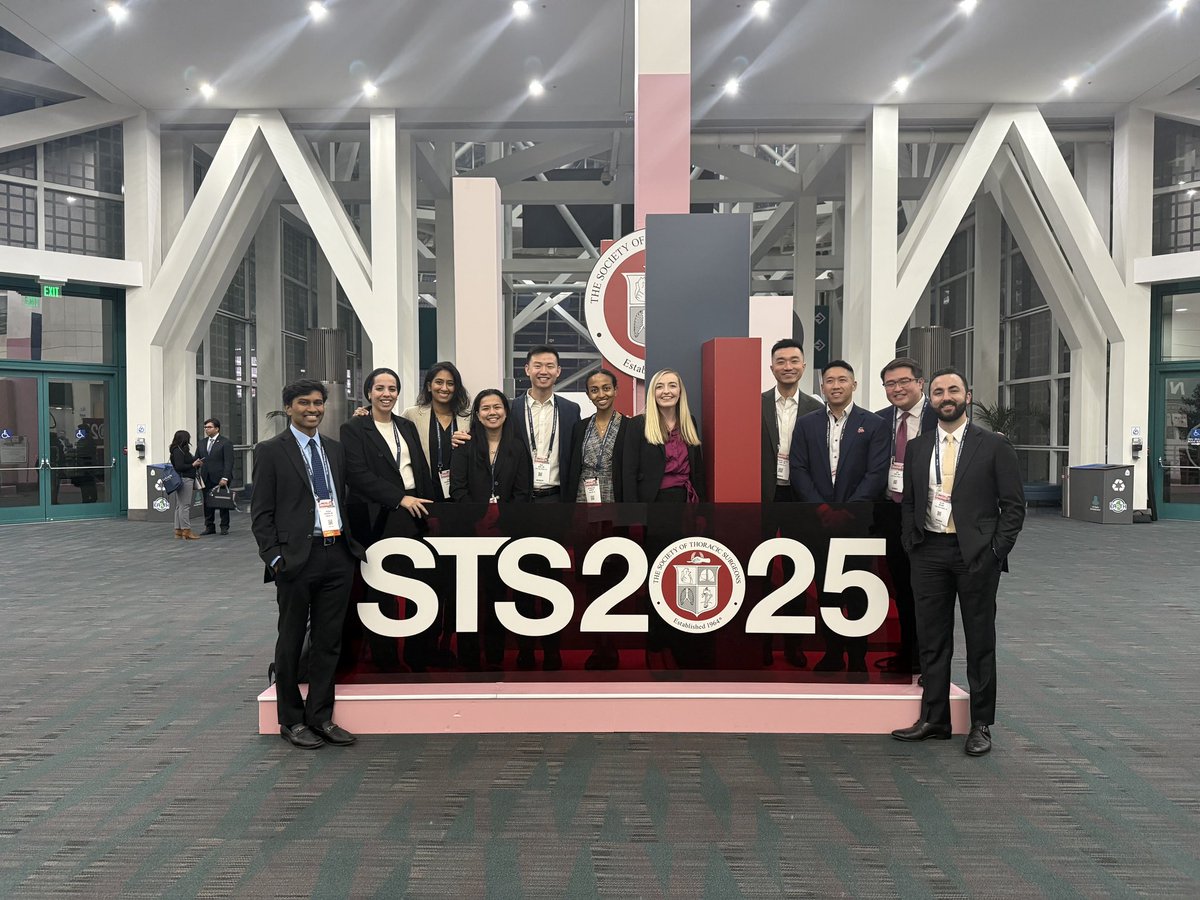Savannah Gelhard (@savannahg_uusom) on Twitter photo Had a wonderful weekend <a href="/STS_CTsurgery/">The Society of Thoracic Surgeons</a> with my team <a href="/CedarsCTSurgery/">Cedars-Sinai Cardiothoracic Surgery Residency</a>! Loved celebrating everyone’s accomplishments and excellent presentations. #STS2025 <a href="/SmidtHeart/">Smidt Heart Institute at Cedars-Sinai</a> Had a wonderful weekend <a href="/STS_CTsurgery/">The Society of Thoracic Surgeons</a> with my team <a href="/CedarsCTSurgery/">Cedars-Sinai Cardiothoracic Surgery Residency</a>! Loved celebrating everyone’s accomplishments and excellent presentations. #STS2025 <a href="/SmidtHeart/">Smidt Heart Institute at Cedars-Sinai</a>