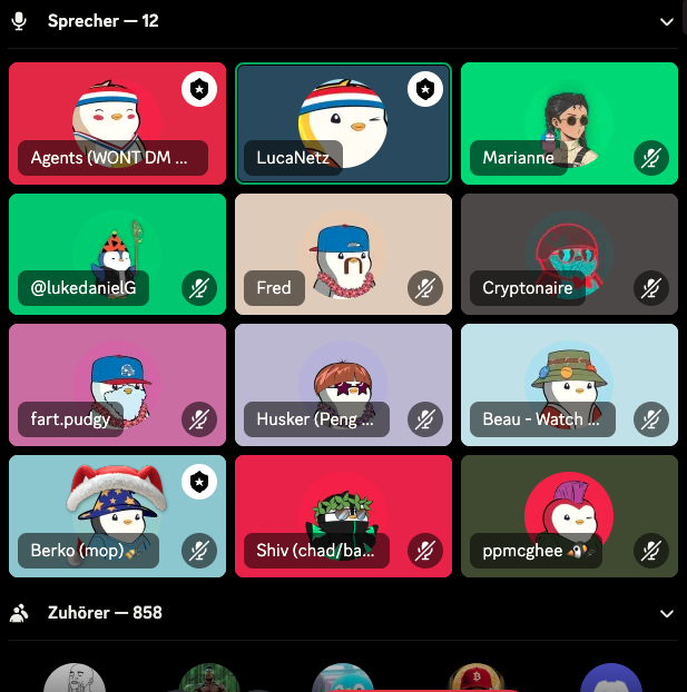 kryptomokus's tweet photo. 858 People in the Inner Igloo Meeting 

@pudgypenguins built different 

I'm ready for Abstract 🫡

NOW, PLEASE ACCEPT MY APPLICATION https://t.co/G83uHsgcK0