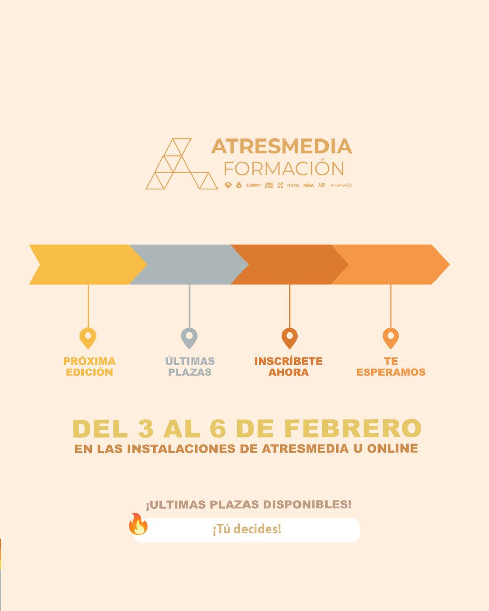 Atresmedia Formación tweet media