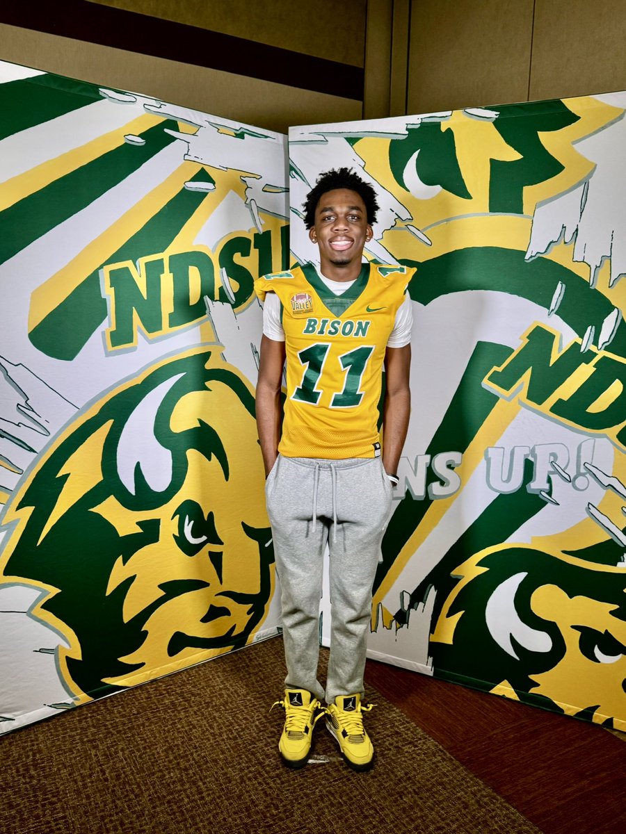 Tonyfisher24's tweet image. Had a great junior Day @NDSUfootball  yesterday thank you guys!! Looking forward to making it back down in the spring!! 

@MisterLilly @FBCoachLarson @NDSUathletics @CoachCrutchley @BHSREDDEVILFB