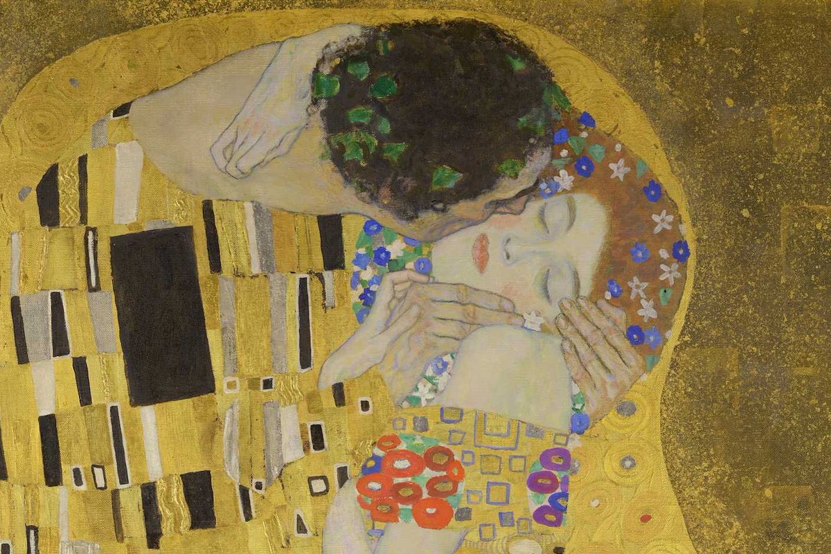 solisolsoli's tweet photo. The Kiss in Art. https://t.co/bxfQWW8UnP
