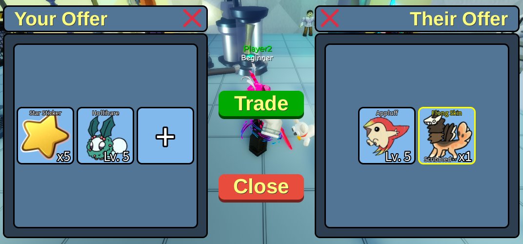🚨Trading revamp! 🚨

Trade Doodles directly from your Storage, Skins from your skin trunk, and Items from your bag!

#DoodleWorld