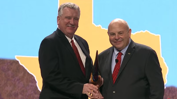 I was proud to represent IFB in receiving AFBF’s New Horizon Award for our #WeAreThe96 campaign!

This achievement is made possible thanks to the collaboration of our partners in the <a href="/ILFarmFamilies/">IL Farm Families</a> Coalition: <a href="/ILFarmBureau/">Illinois Farm Bureau</a> <a href="/ILSoybean/">Illinois Soybean Association</a> <a href="/ilcorn/">IL Corn</a>  <a href="/MidwestDairy/">Midwest Dairy</a> <a href="/ilbeefassoc/">IL Beef Association</a> &amp; IL Pork