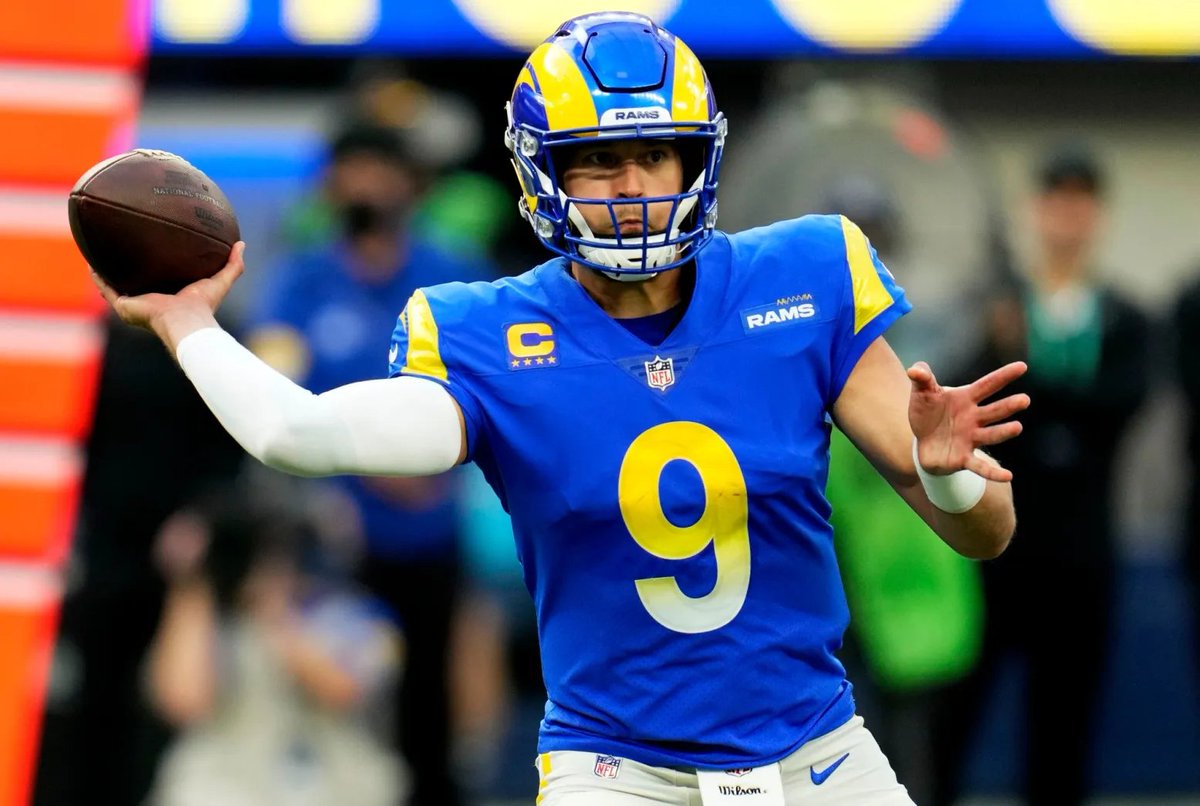 nflrums's tweet photo. 🚨 NFL RUMORS 

#Rams Matthew Stafford could be a possible trade in the offseason for a #NFL team that needs a QB.