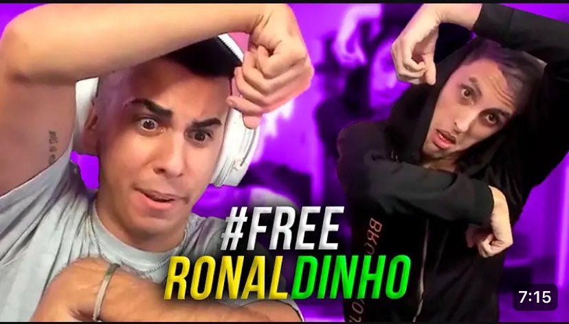 licharlis0n's tweet photo. @NachoAquinoo #FREERONALDINHO https://t.co/ulROqnsQ0B