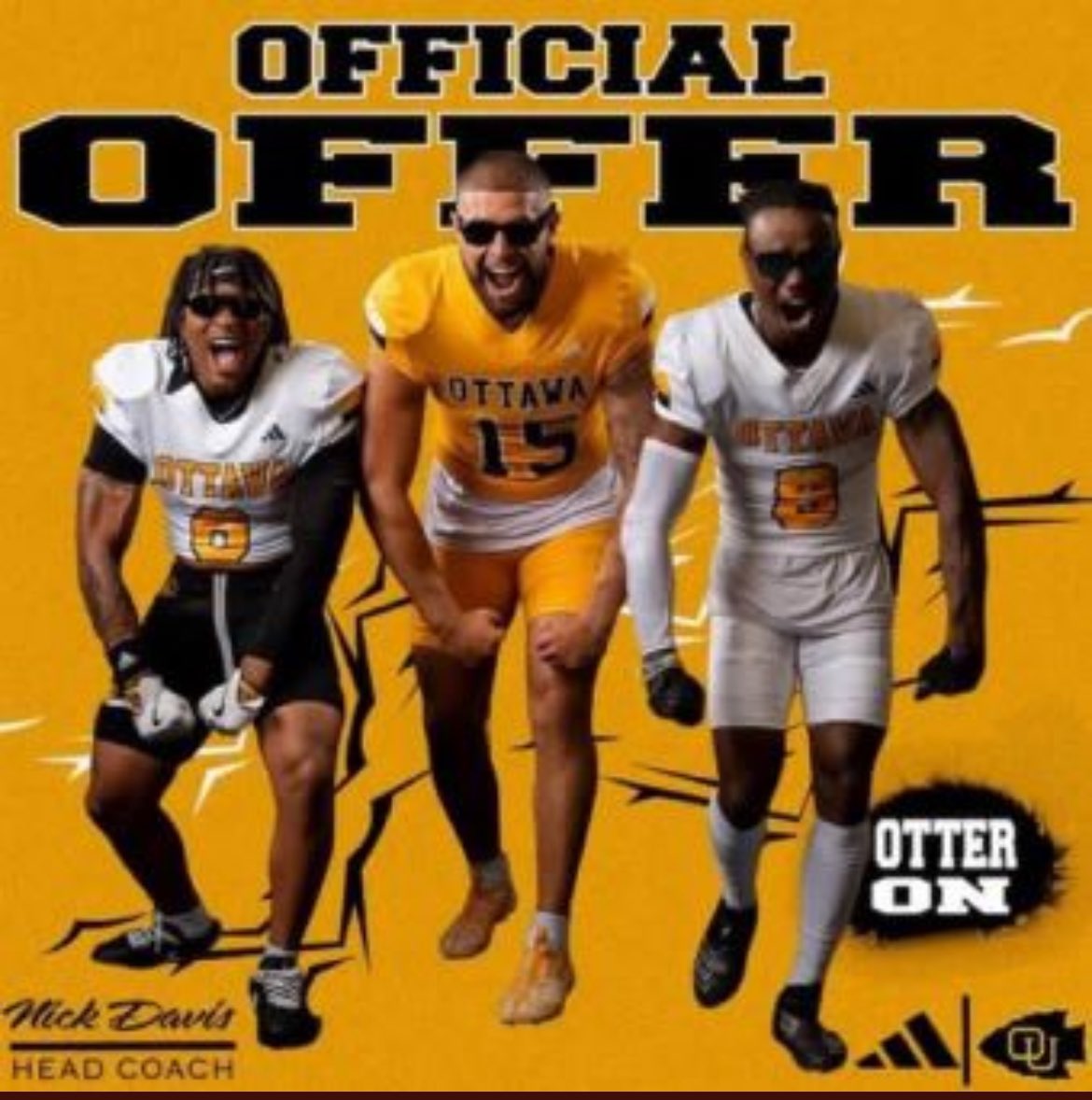 14gostupid's tweet photo. #AGTG im blessed to receive my second offer from Ottawa University @CoachNickDavis @Youngbullz22 https://t.co/ff0XKZUf7d