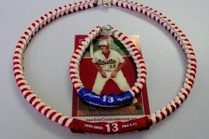 BCMYouthSports's tweet photo. Phill 4:13 Baseball &amp; Softball Memorial Necklaces or Bracelets! 
I Can Do All Things…

Brian Crawford Memorial Baseball Necklace (18″ or 24″) with either red or blue sleeve. Each item packaged with a Memorial Pamphlet &amp; Brian’s Baseball Card.

https://t.co/sjNiNl9zEQ

#4EVER13 https://t.co/JOWOIahjpZ