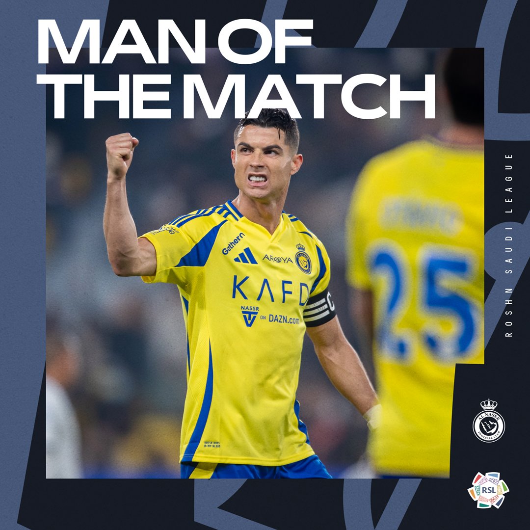 SPL_EN's tweet image. #CR7 was your choice for the #NASFAT MOTM 🏆

#RoshnSaudiLeague