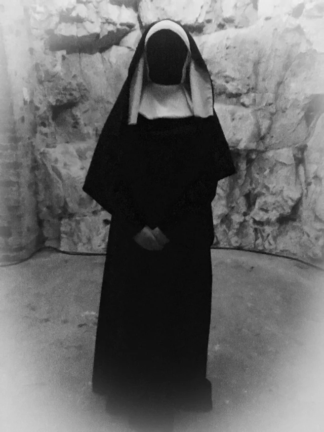 HallowsInk's tweet photo. 💀 Have you heard of The Faceless Nun of Mexico? 🕯️
Legend says she appears at night, guiding lost travelers but revealing a haunting void where her face should be. A blessing or a curse?
What do you think her purpose is?
🌒 #Myths #HorrorLegends https://t.co/zbj64CkN5g