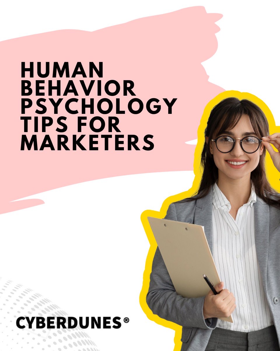 cyberdunes's tweet photo. Unlock the power of psychology to boost your marketing strategy! Dive into human behavior insights with Cyberdunes. Stand out today! #DigitalMarketing #Cyberdunes https://t.co/l3eLFSqtZ2