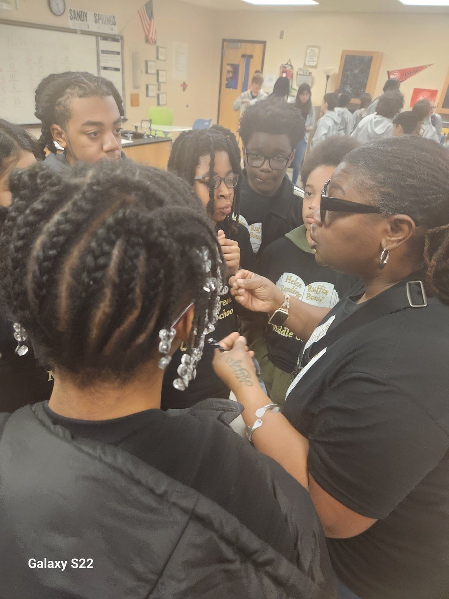 CampCreekMiddle's tweet photo. So proud of our students who participated in the Helen Ruffin Reading Bowl!!! A higher shout out to @WandaCOliver1 and Ms. Frank for coaching them!!! @CCMPrincipal https://t.co/FOE40R9dF9