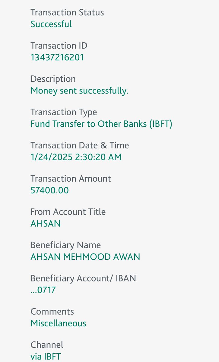 Circuit2PCB's tweet photo. @HBLPak @easypaisa Where are my hard earned funds?
Issue: 57400pkr  sent from my HBL to my personal Easypaisa but not received.
After complaining multiple times @HBLCare and easypaisa, received no solid replay. More than 3 days passed

WHAT A PATHETIC SERVICES THEY ARE OFFERING https://t.co/H97B6wH5pE