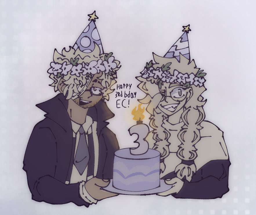 starrywavesy's tweet image. my contribution for ec 3rd anniversary which is a remake of my first one i made last year (2025 n 2024)

#eloquentcounternance #forcas #angelica