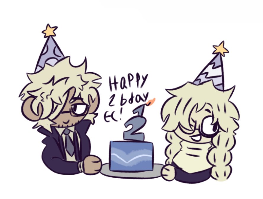 starrywavesy's tweet image. my contribution for ec 3rd anniversary which is a remake of my first one i made last year (2025 n 2024)

#eloquentcounternance #forcas #angelica