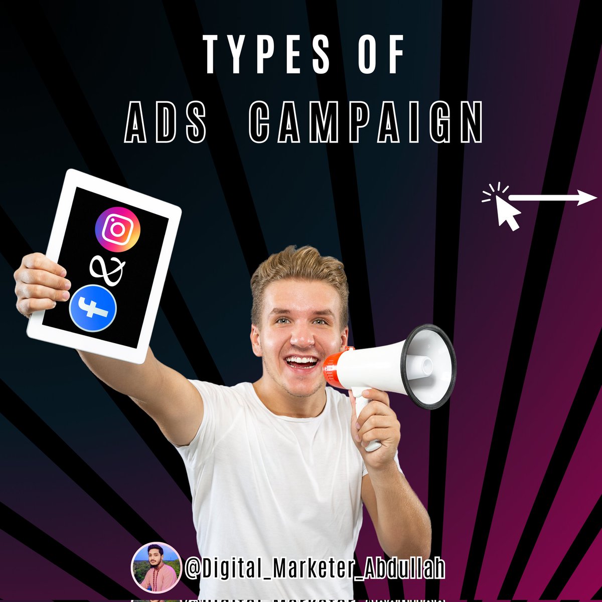 Digitalmarktin9's tweet photo. Types Of Facebook And Instagram Ads Camping🚀-Part:1
#KeywordResearch
#KeywordTools
#DigitalMarketing
#Marketingtools
#digitalmarketerabdullah
#digital_marketer_abdullah
#ContentMarketing
#MarketingStrategy
#OnlineMarketing
#SEOtips
#ContentCreation
#KeywordOptimization https://t.co/Um4NCVjkm3