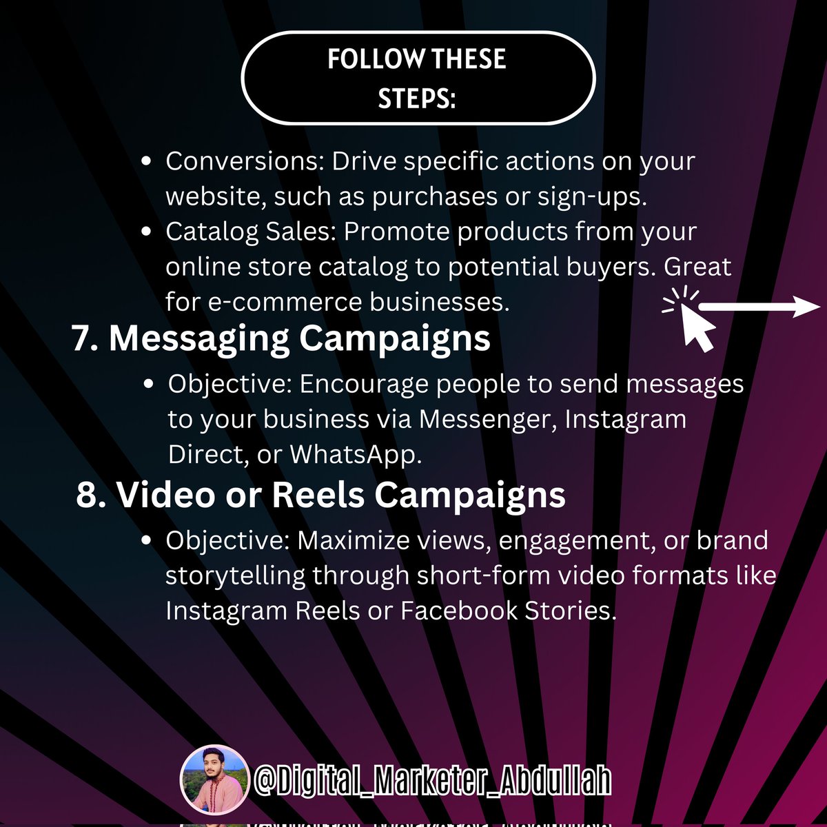 Digitalmarktin9's tweet photo. Types Of Facebook And Instagram Ads Camping🚀-Part:2
#KeywordResearch
#KeywordTools
#DigitalMarketing
#Marketingtools
#digitalmarketerabdullah
#digital_marketer_abdullah
#ContentMarketing
#MarketingStrategy
#OnlineMarketing
#SEOtips
#ContentCreation
#KeywordOptimization https://t.co/nCju7EXYck