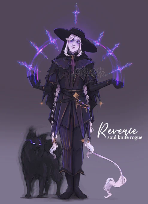 Obligatory birthday post! Boost my art as a little gift?  #dnd #dndart #dndcharacter 