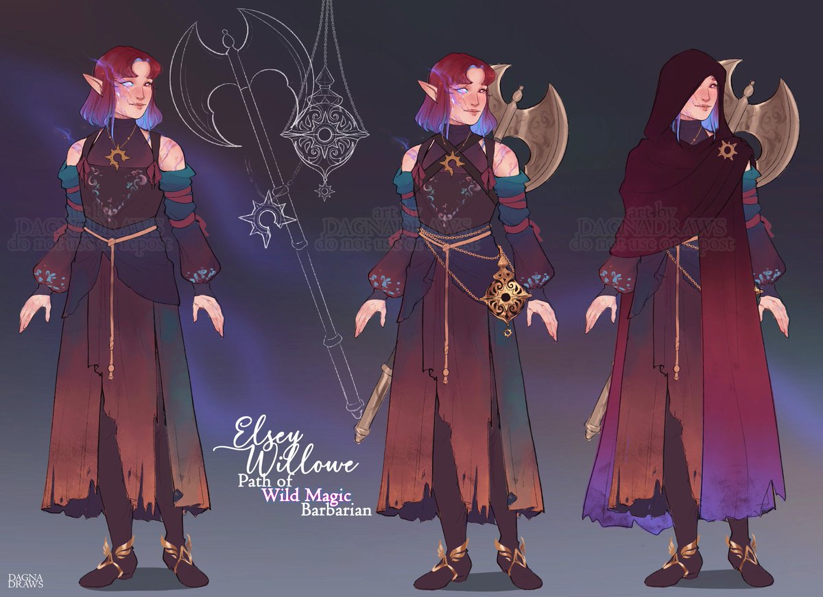 Obligatory birthday post! ✨
Boost my art as a little gift? 🥺 💗

#dnd #dndart #dndcharacter