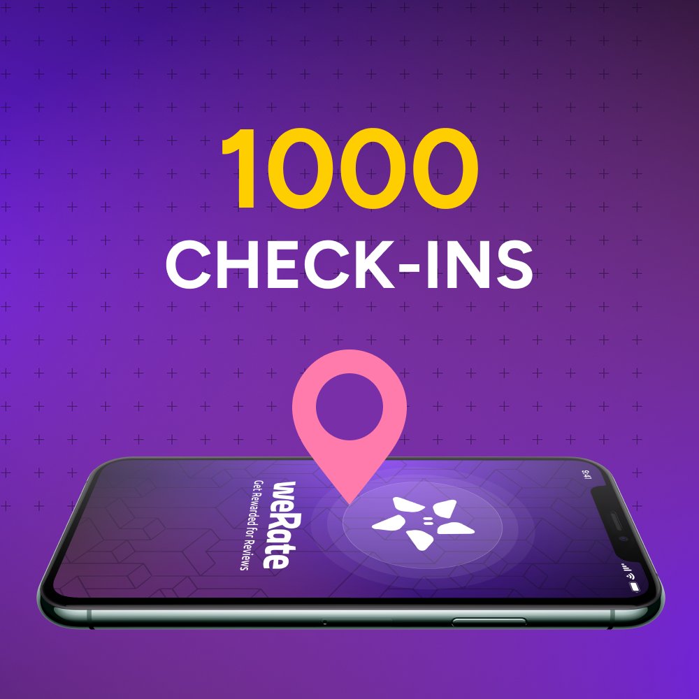 We've blasted through 1,000 check-ins on our Beta application already. 

What's been your favourite place to visit so far? Let us know in the comments below ⬇️

Next stop, 10,000. Let's get it 🤝